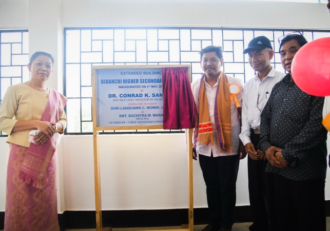 MEGHALAYA TO FUND 50 SCHOOLS FOR HIGHER SECONDARY EXPANSION